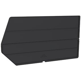 Akro-Mils Shelf Bin Divider 40120 For 4W x 4H Shelf Bins, Black