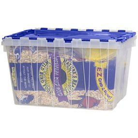 Akro-Mils Attached Lid Storage Container