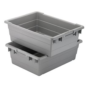 Short Stacking Nestable Tubs - Greenwood Plastics Industries